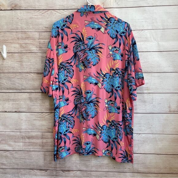 DISNEY STITCH BUTTON FRONT SHIRT - Picture 4 of 5